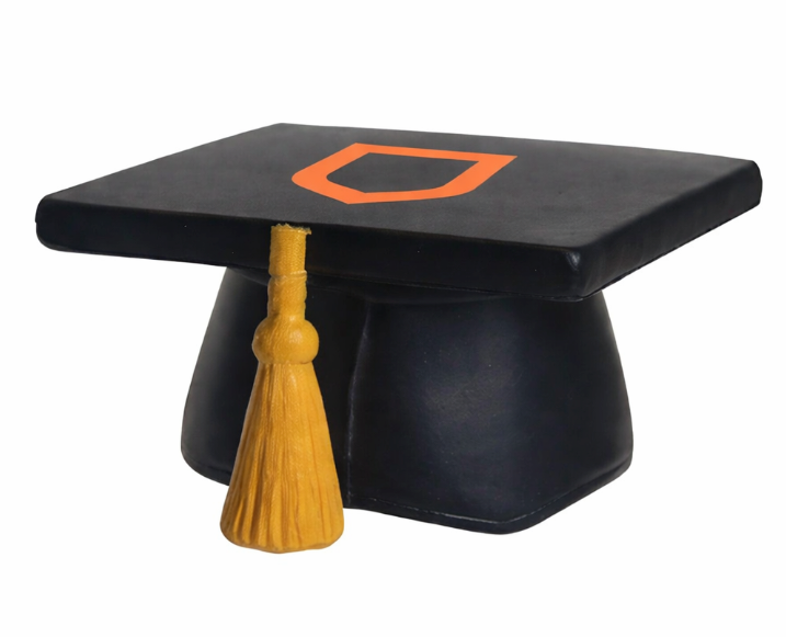 Graduation Hat Shaped Stress Reliever