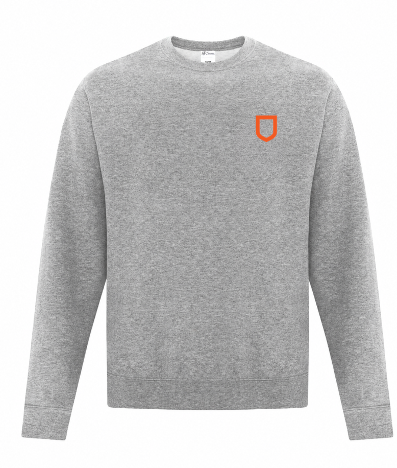 Every Day Fleece Crewneck Sweatshirt with Embroidered Logo